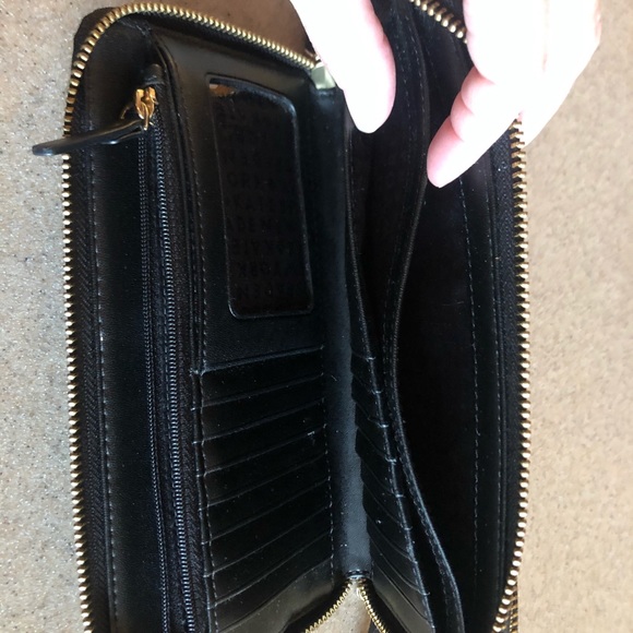 kate spade Handbags - Kate Spade black leather wallet
